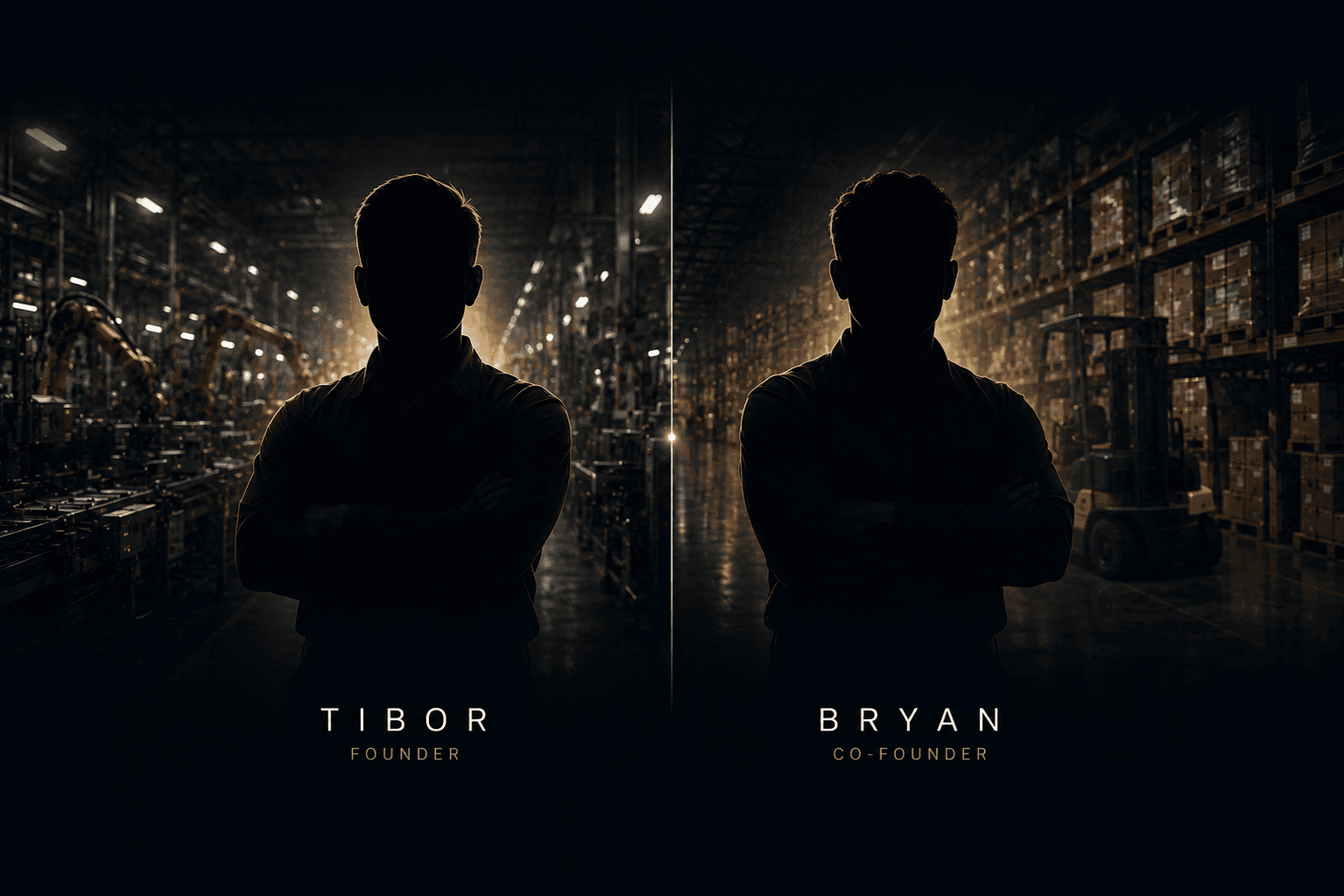 Az ACI alapítói: Tibor és Bryan